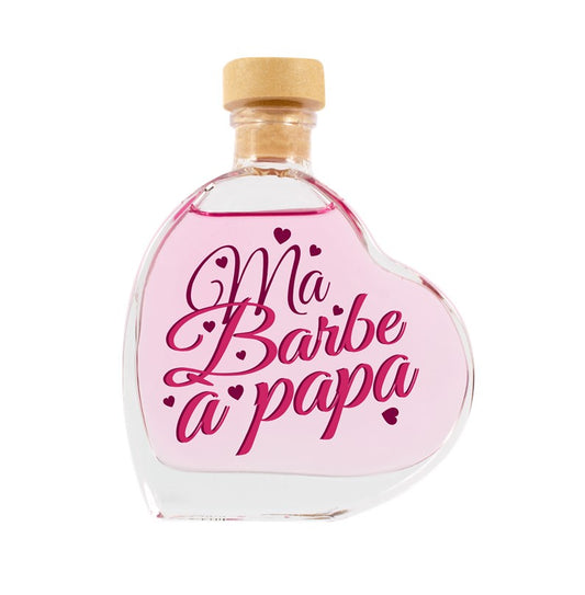 Gel massage gourmand coeur Barbe à papa