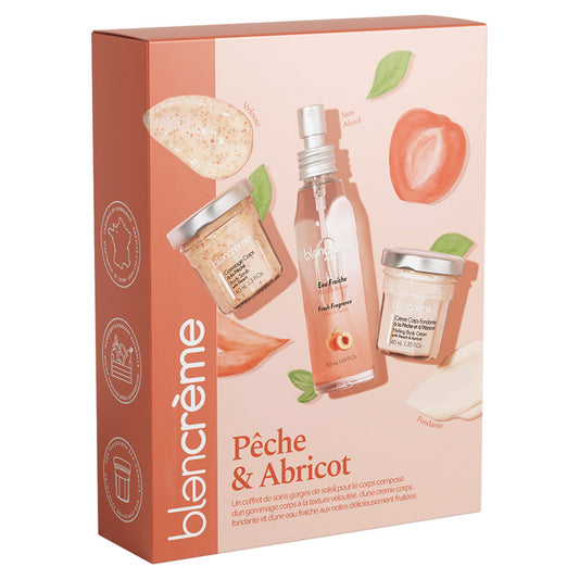 Coffret Corps Pêche-Abricot