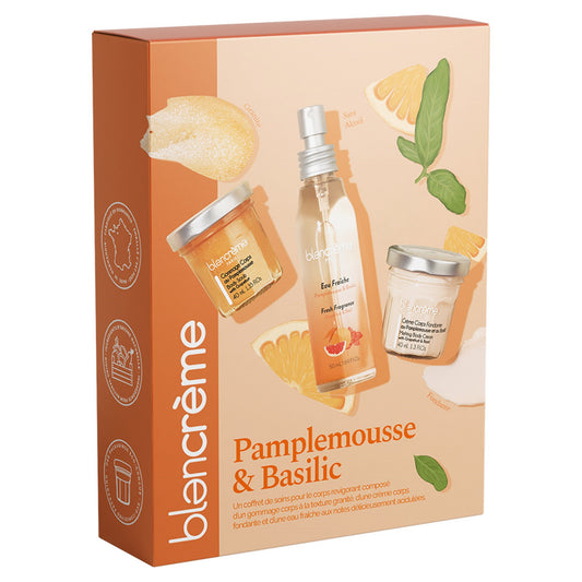 Coffret Corps Pamplemousse & Basilic